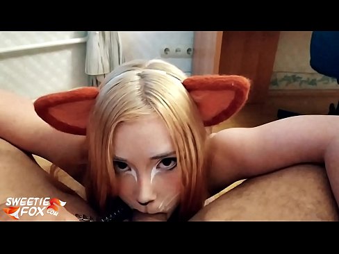 ❤️ Kitsune swallow dick agus cum ina bhéal ️❌ Porn ardchaighdeáin linn ﹏